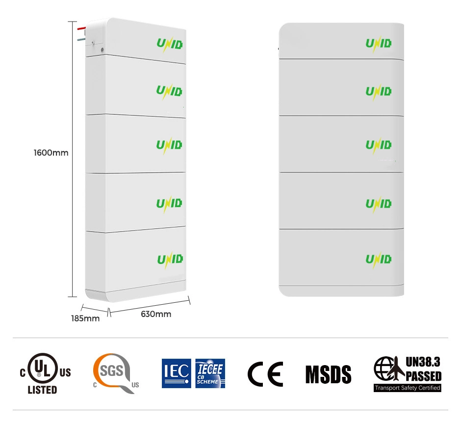 15kwh Power Storage BMS for Lithium Ion Battery Batteries Pack for Residential