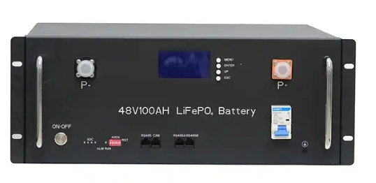 Batteria al litio di backup 48 V/51,2 V LiFePO4 50/100/200/280 Ah per lo stoccaggio dell'inverter solare per telecomunicazioni